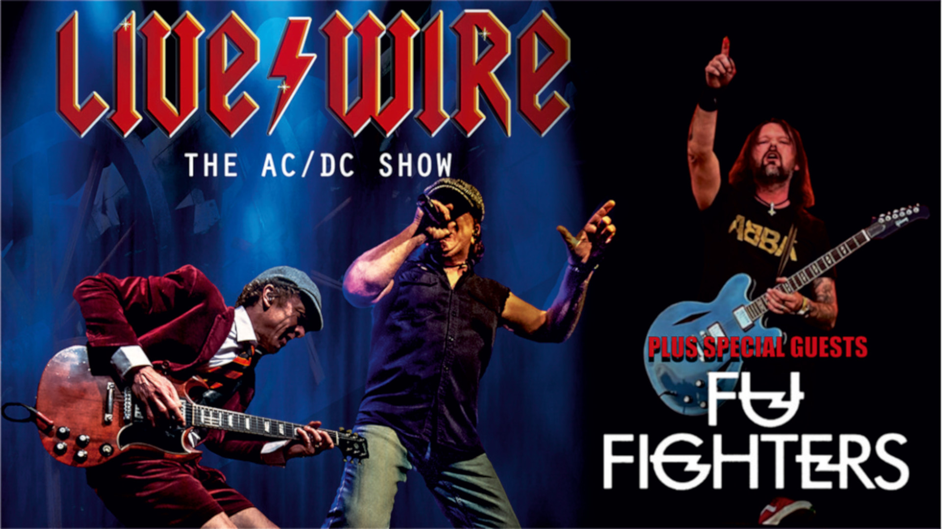 Livewire - AC/DC Tribute at Northwich Memorial Court event tickets from  TicketSource
